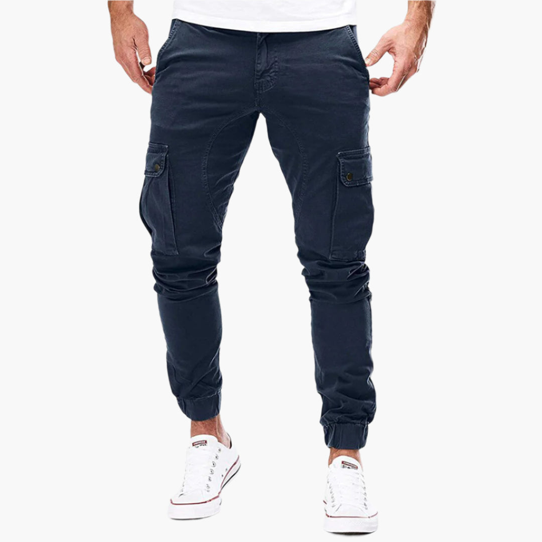 Herren Cargo Jogginghose mit Taschen – Heidi München