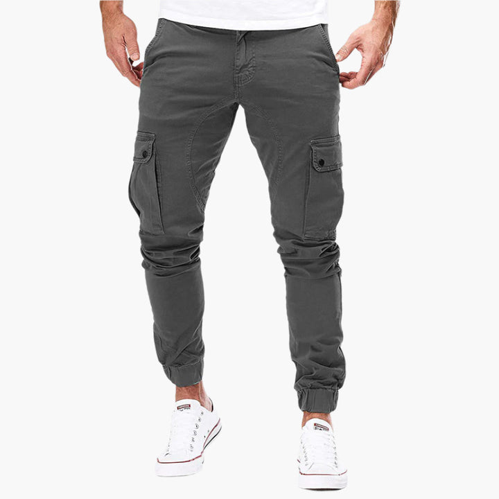Herren Cargo Jogginghose mit Taschen – Heidi München