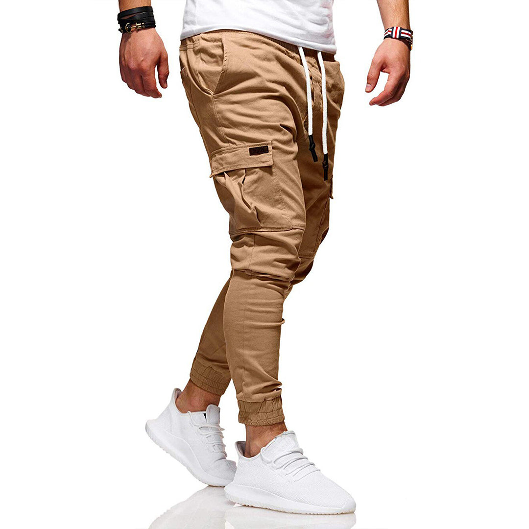 Herren Cargo Jogginghose mit Taschen – Heidi München