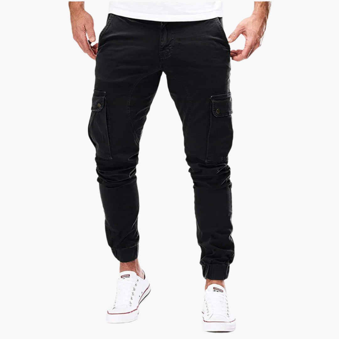 Herren Cargo Jogginghose mit Taschen – Heidi München