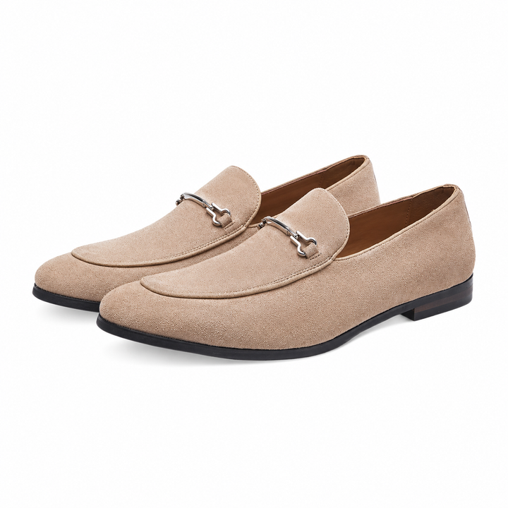 Heidi München | Leder Loafer mit Metall-Detail