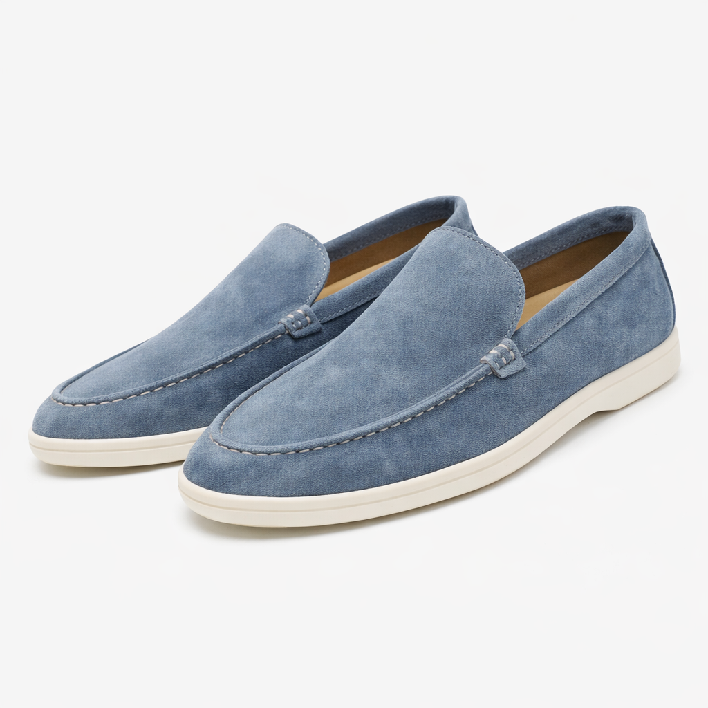 Veloursleder Loafer Herren von Heidi München – Ansicht 3