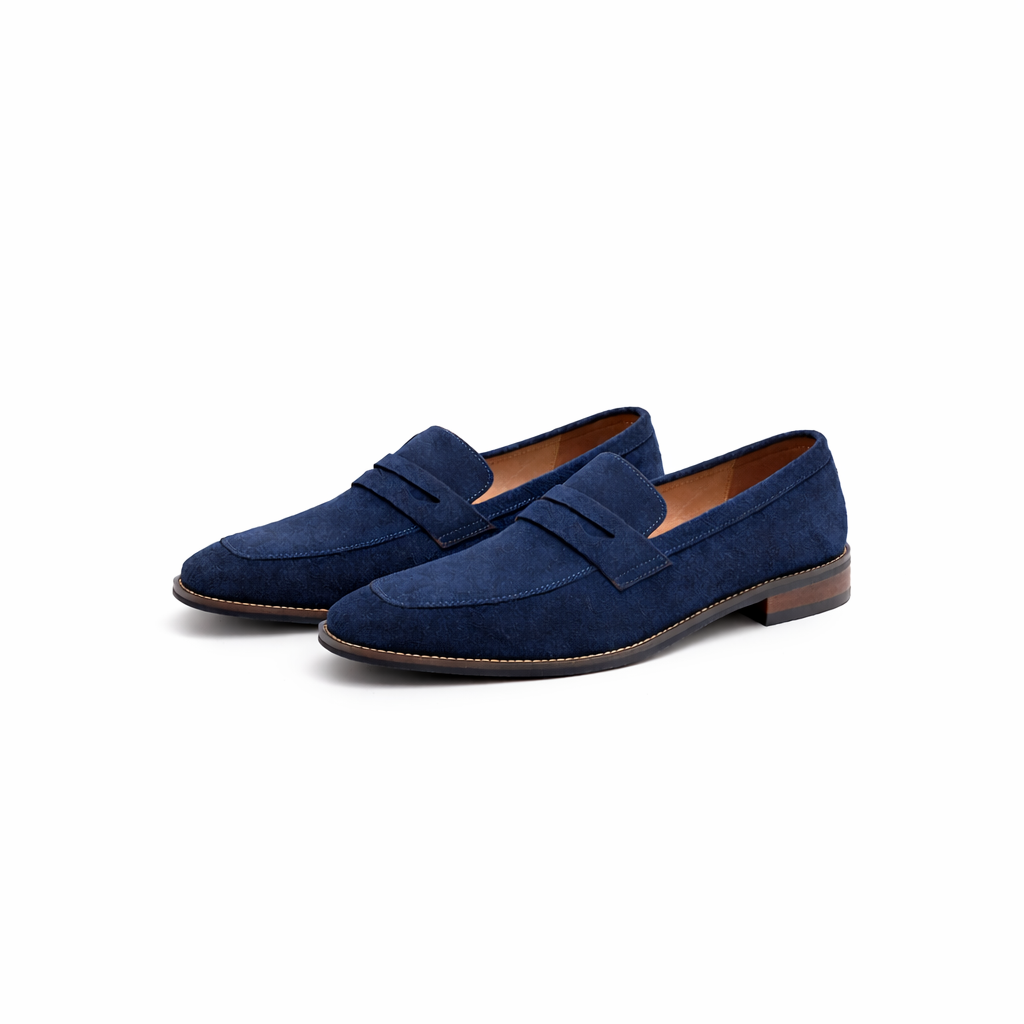 Nubukleder Loafer Herren Gepolstert von Heidi München – Ansicht 8