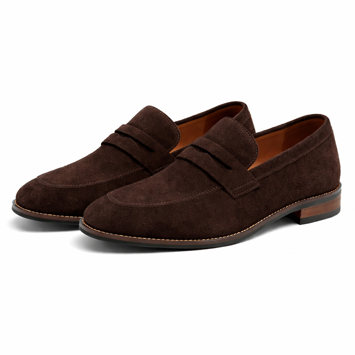 Nubukleder Loafer Herren Gepolstert von Heidi München – Ansicht 5