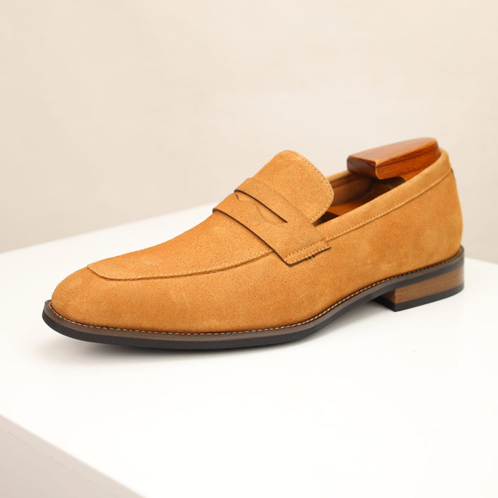 Nubukleder Loafer Herren Gepolstert von Heidi München – Ansicht 4