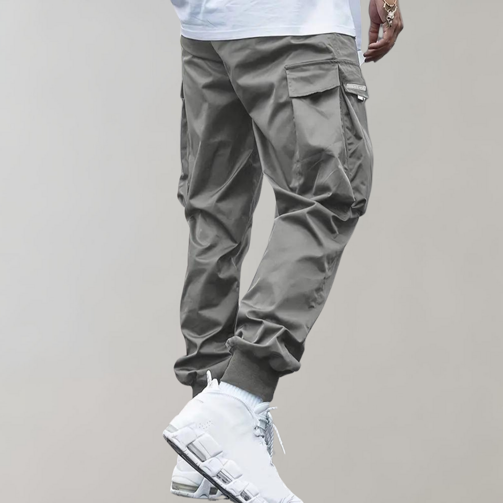 Herren Cargo Jogginghose Lila – Heidi München