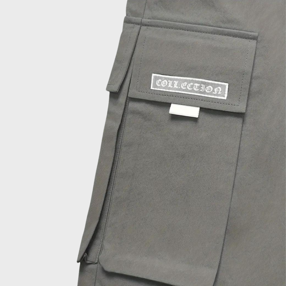 Herren Cargo Jogginghose Lila – Heidi München