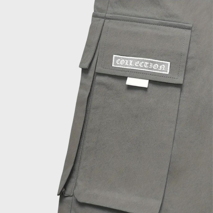 Herren Cargo Jogginghose Lila – Heidi München