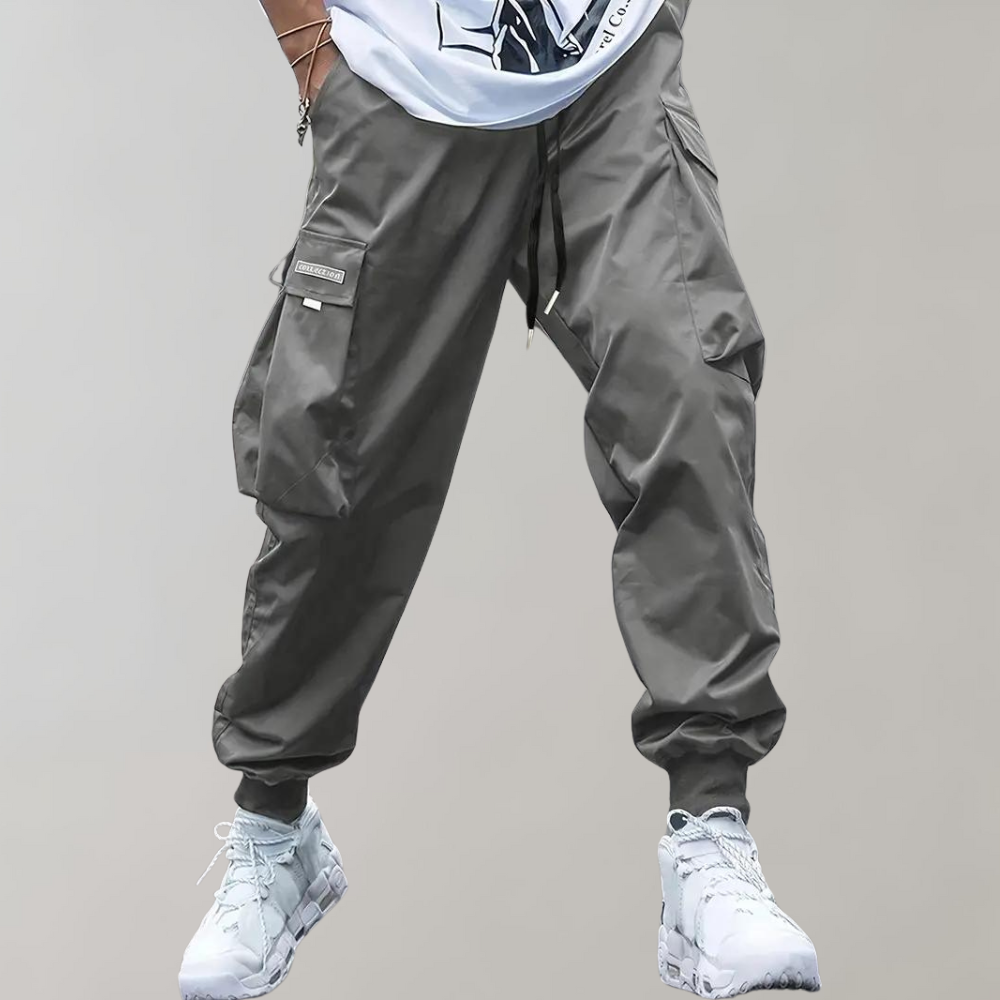 Herren Cargo Jogginghose Lila – Heidi München