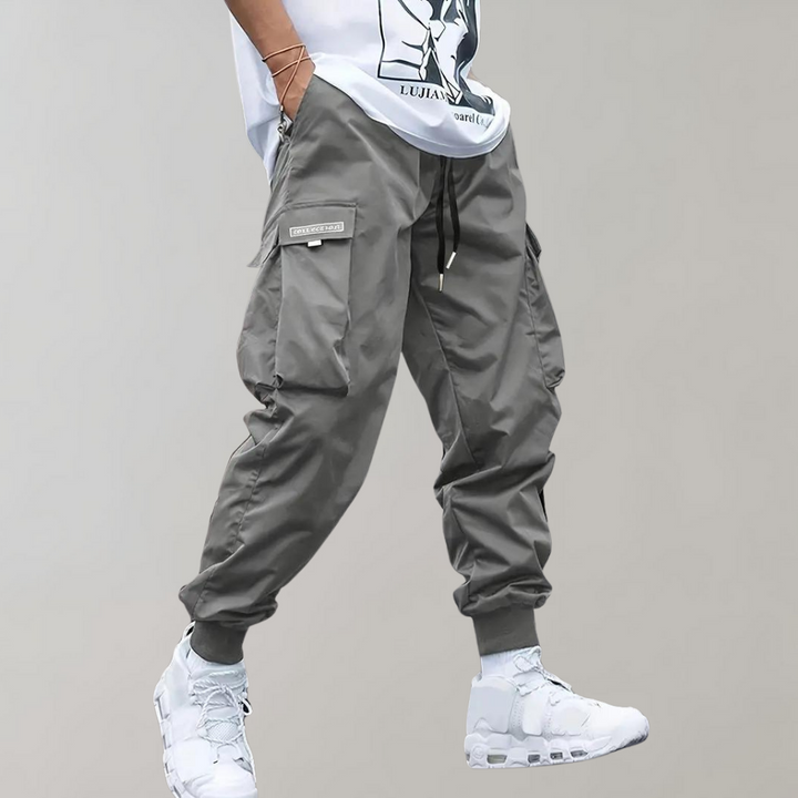 Herren Cargo Jogginghose Lila – Heidi München