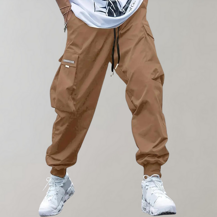 Herren Cargo Jogginghose Lila – Heidi München