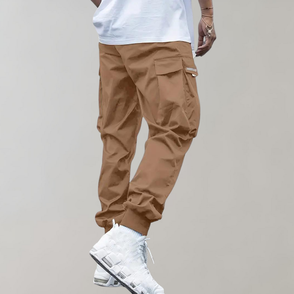 Herren Cargo Jogginghose Lila – Heidi München