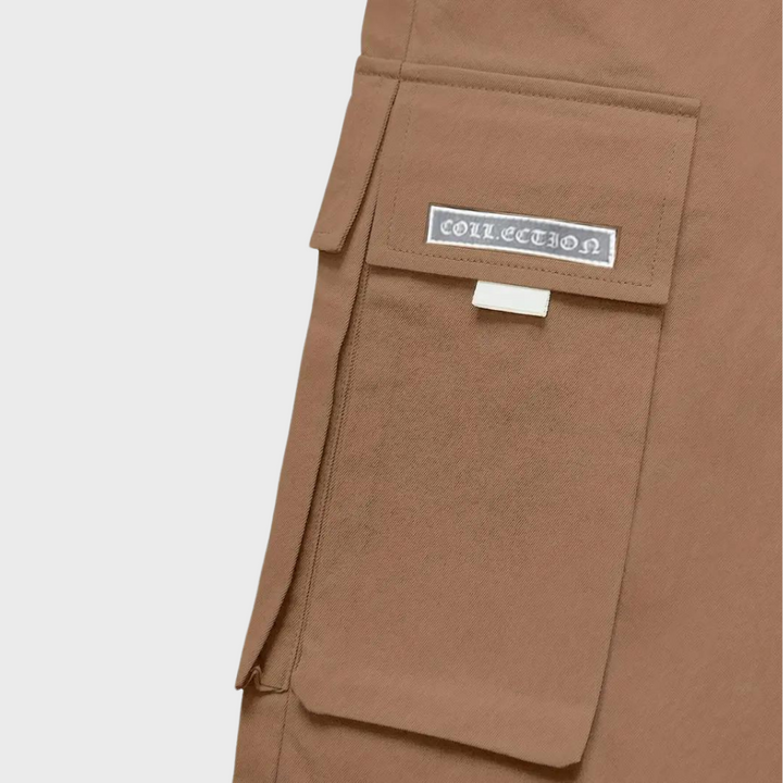Herren Cargo Jogginghose Lila – Heidi München