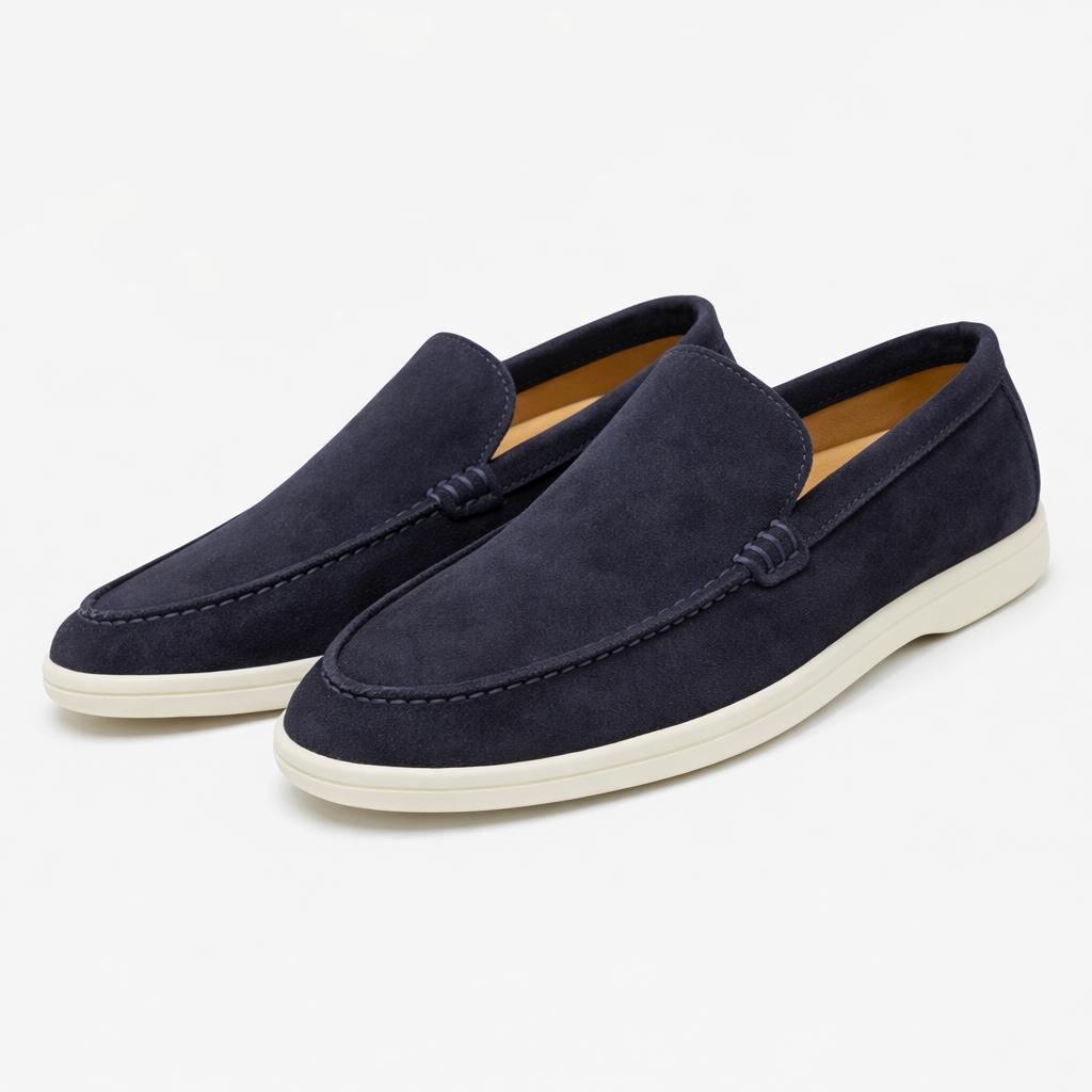 Veloursleder Loafer Herren von Heidi München – Ansicht 5