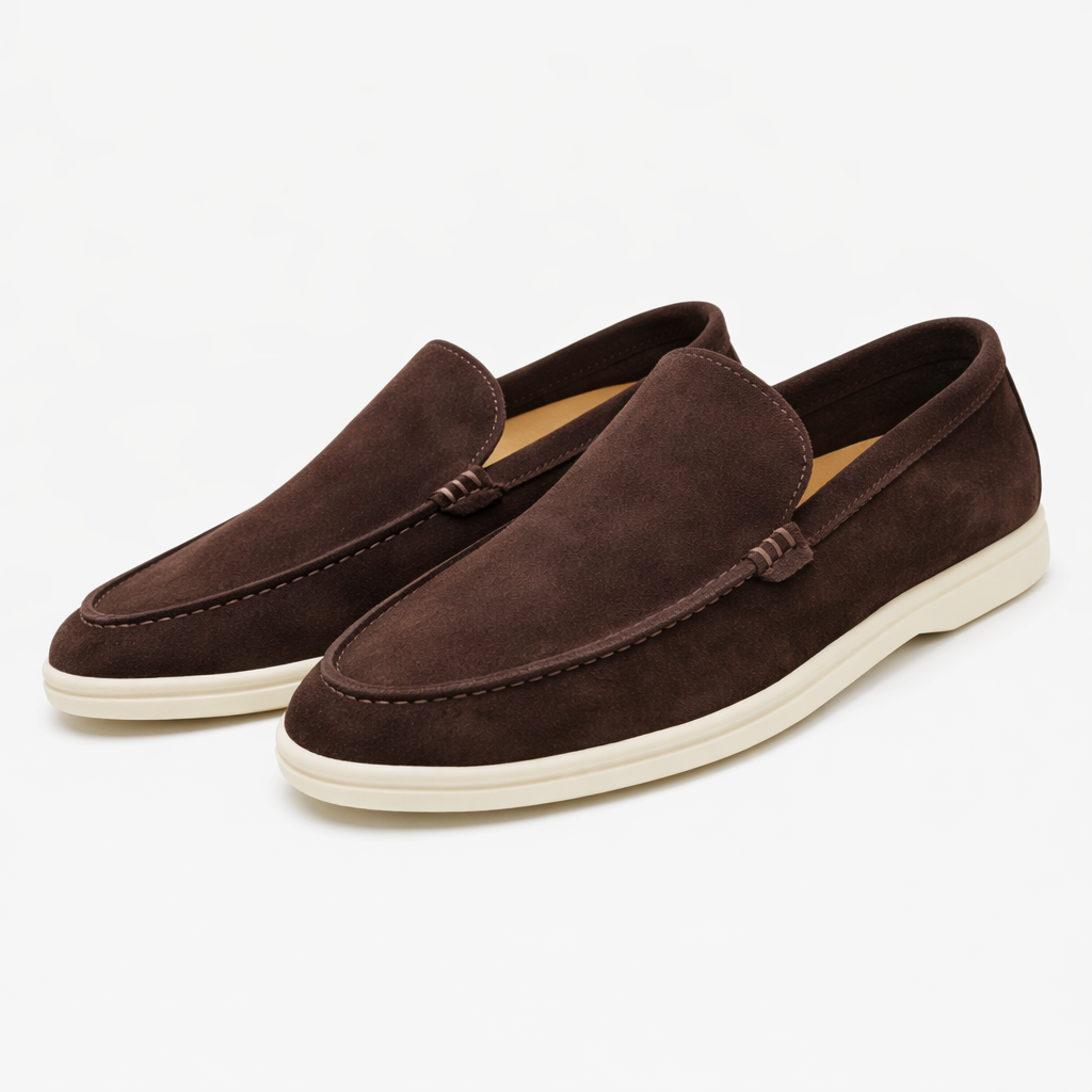 Veloursleder Loafer Herren von Heidi München – Ansicht 4
