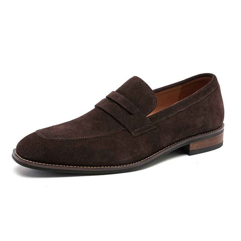 Nubukleder Loafer Herren Gepolstert von Heidi München – Ansicht 1