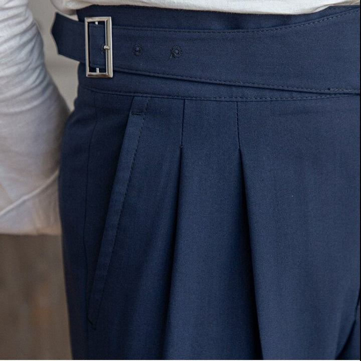 Ellis Herren Hose mit hoher Taille – Heidi München