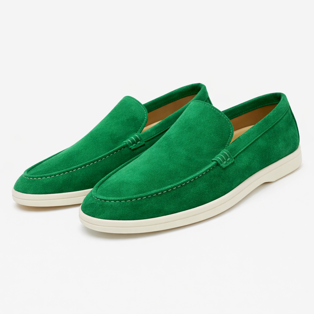 Veloursleder Loafer Herren von Heidi München – Ansicht 8