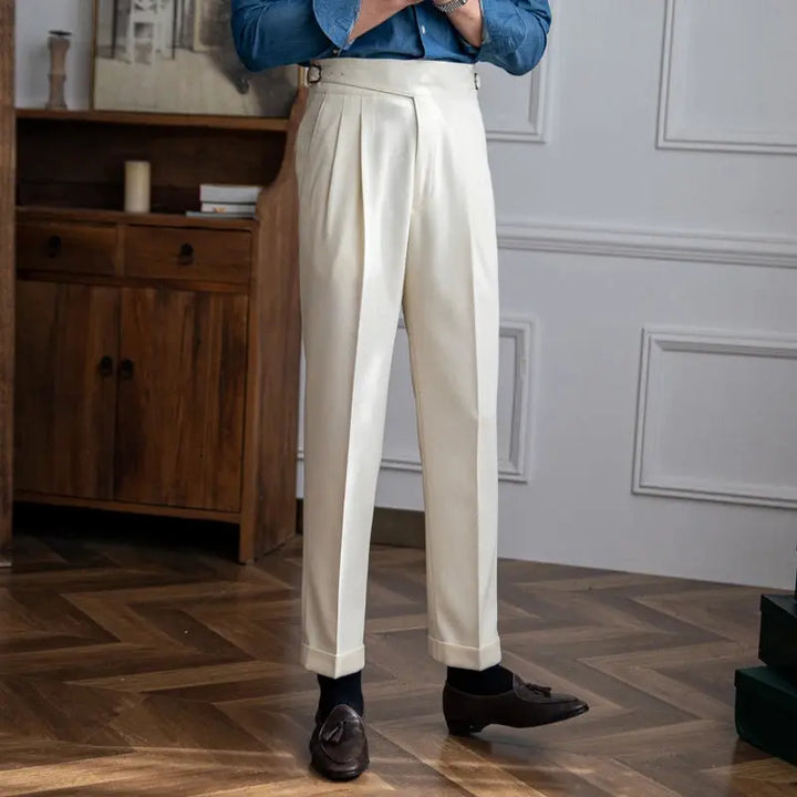 Herren Plissee-Hose – Heidi München
