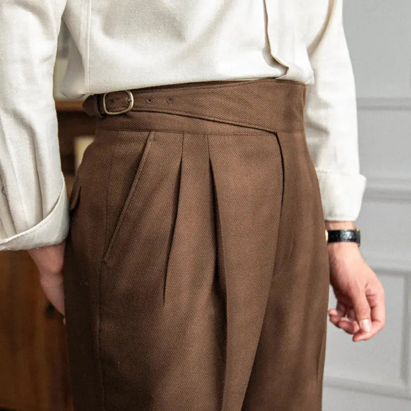 Herren Plissee-Hose – Heidi München