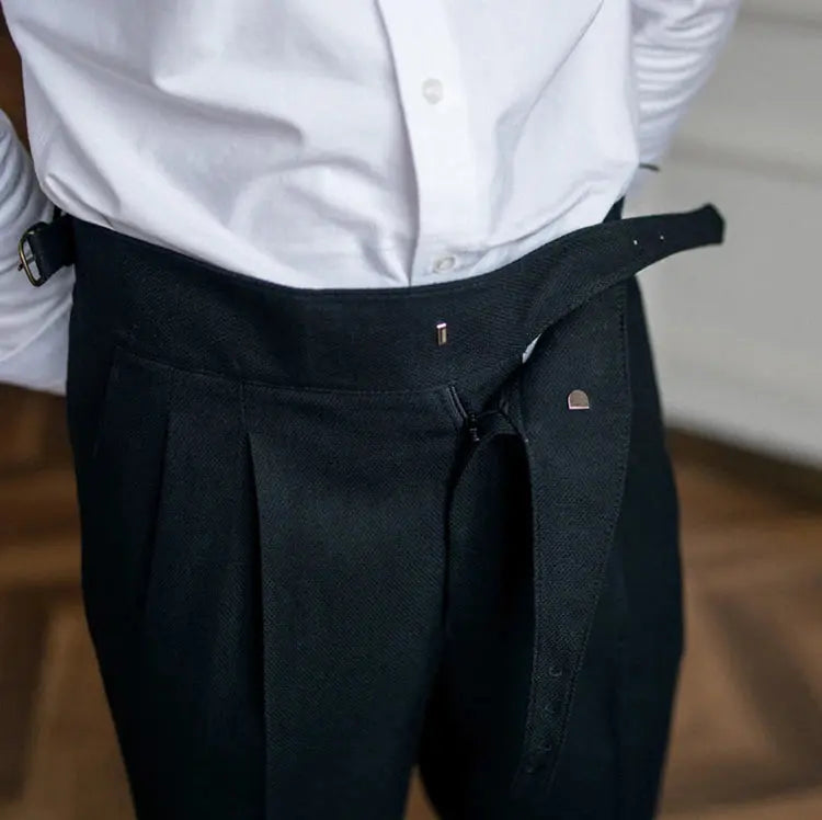 Herren Plissee-Hose – Heidi München
