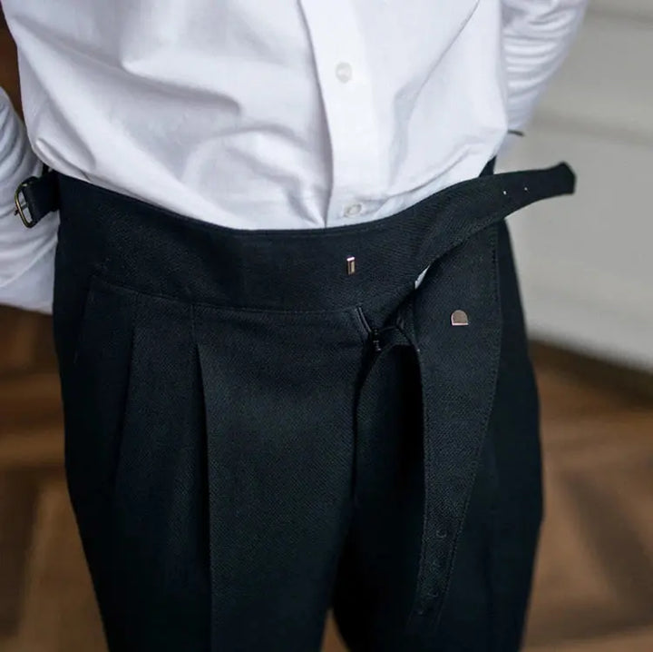 Herren Plissee-Hose – Heidi München