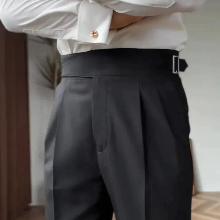 Ellis Herren Hose mit hoher Taille – Heidi München