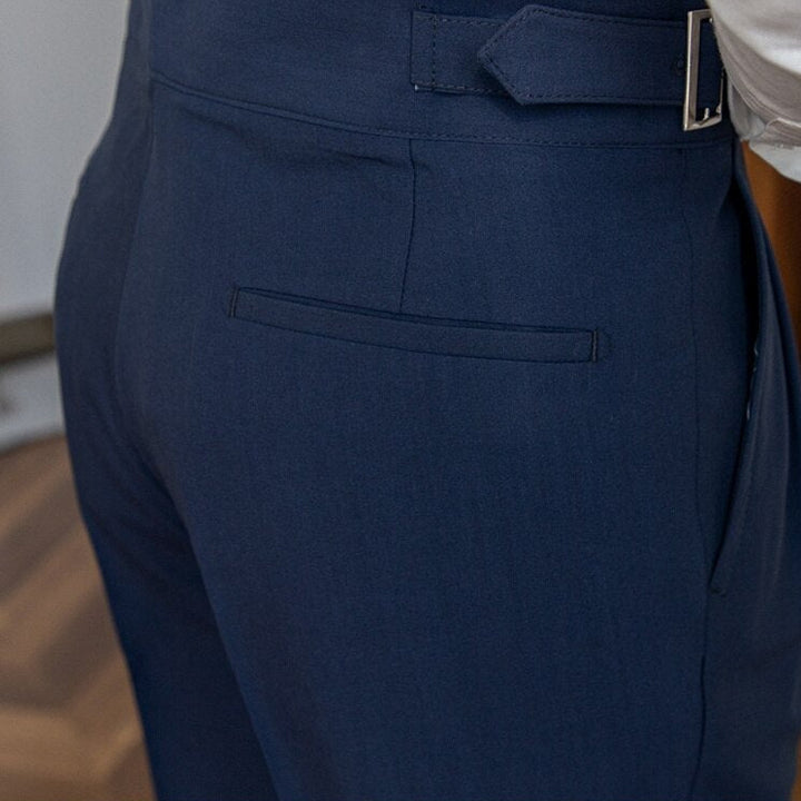 Ellis Herren Hose mit hoher Taille – Heidi München