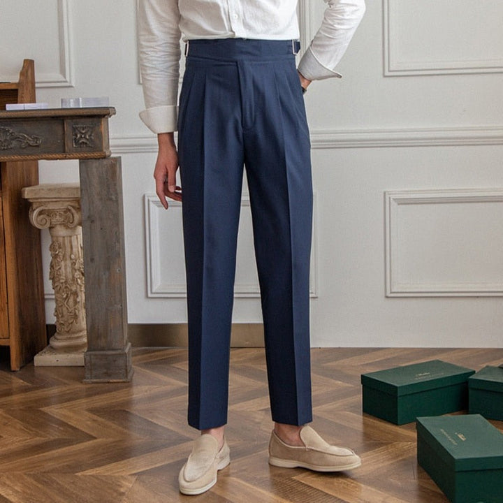 Ellis Herren Hose mit hoher Taille – Heidi München
