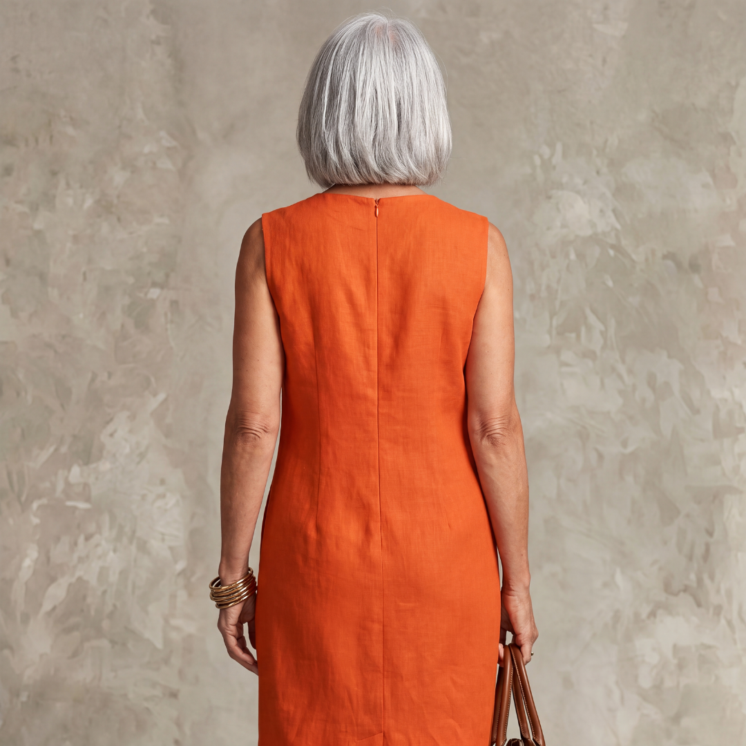 Ärmelloses Sommerkleid mit Taschen von Heidi München – Ansicht 4