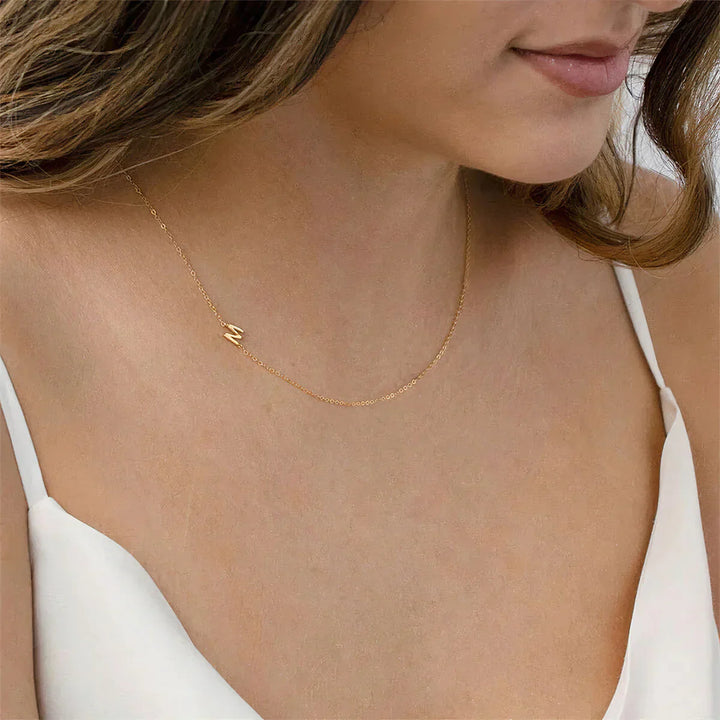 Personalisierte Initialen Kette â€“ Heidi MÃ¼nchen