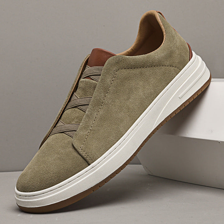 Herren Rindsleder Sneaker – Heidi München