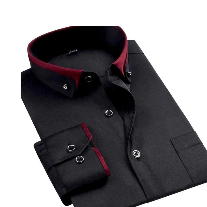 Herren Premium Langarmhemd – Heidi München