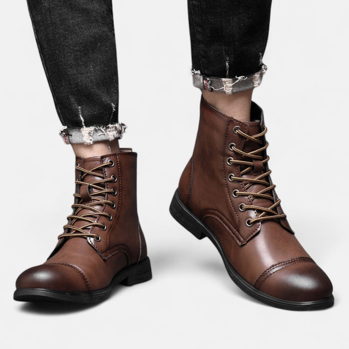Herren Stiefel aus Kunstleder – Heidi München