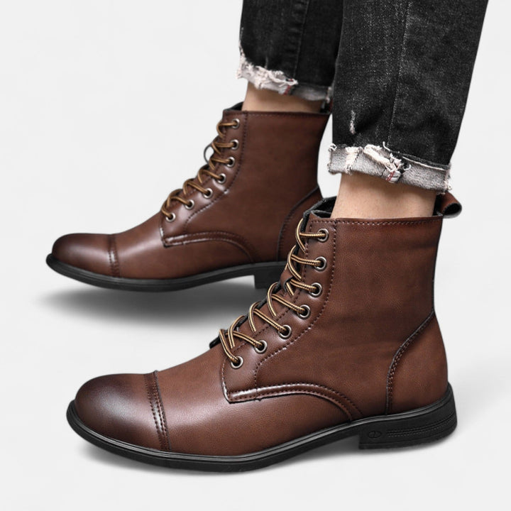 Herren Stiefel aus Kunstleder – Heidi München
