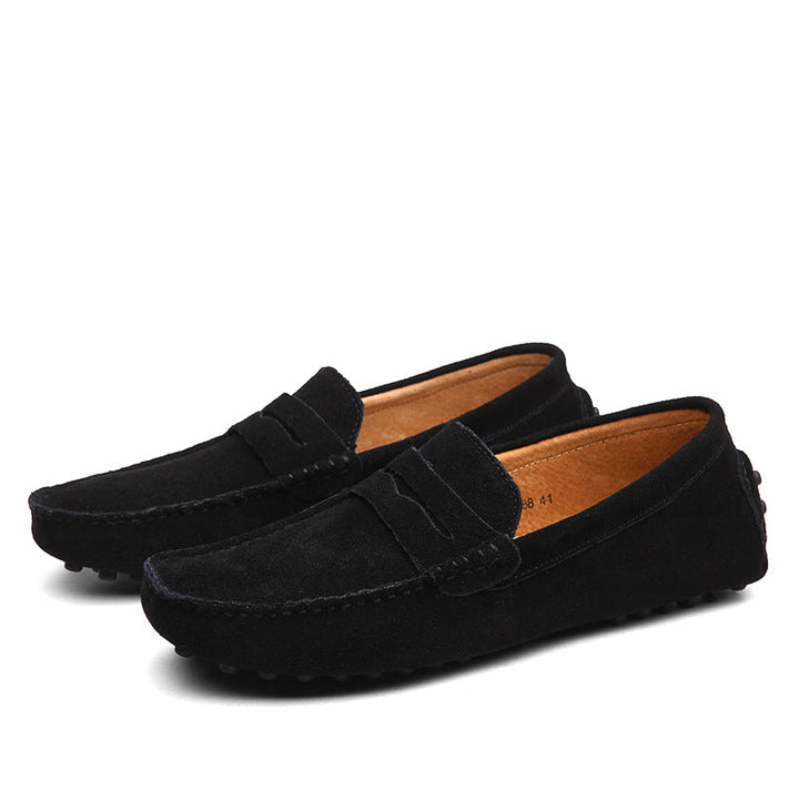 Heidi München | Nubukleder Loafer Herren Komfort