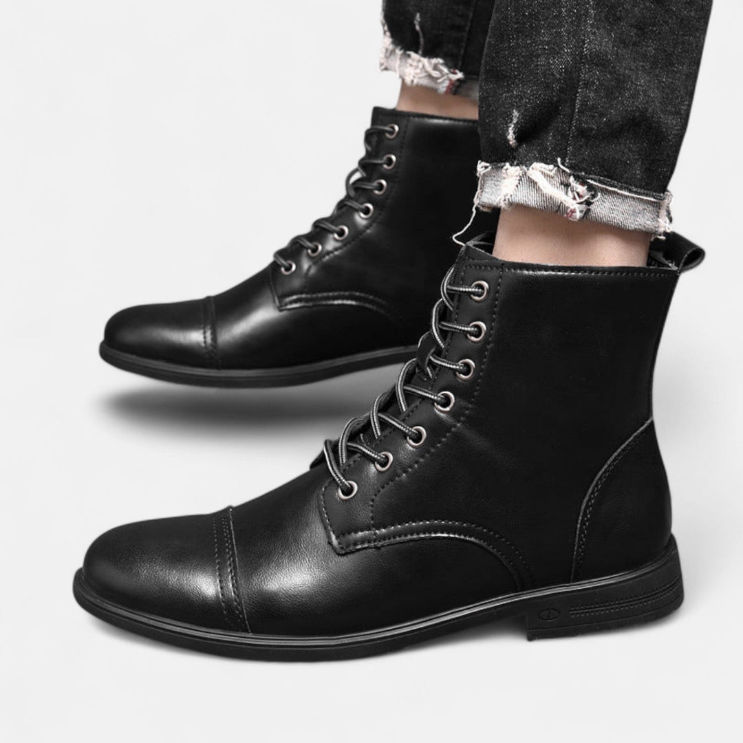 Herren Stiefel aus Kunstleder – Heidi München