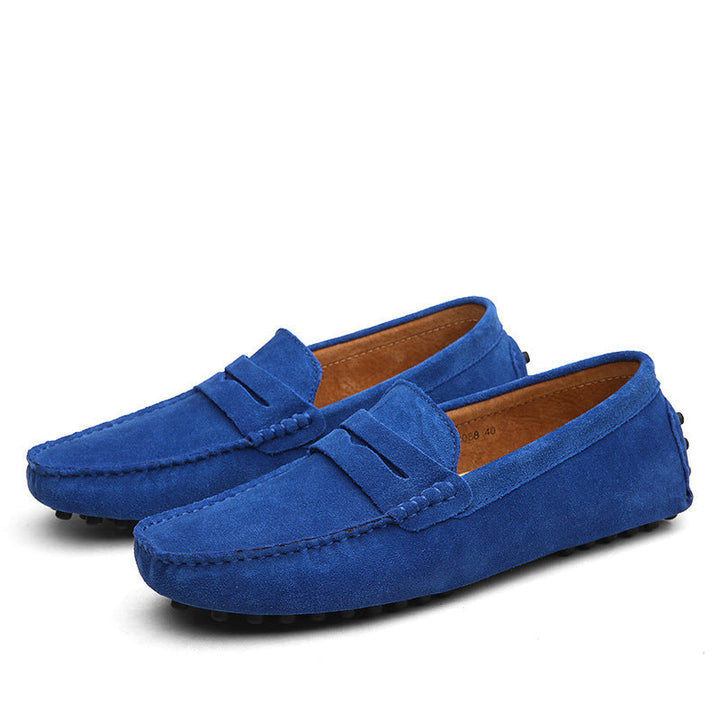 Heidi München | Nubukleder Loafer Herren Komfort