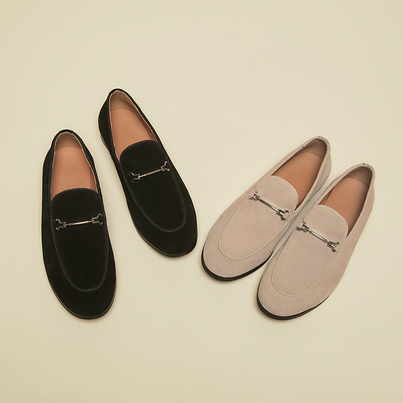 Heidi München | Leder Loafer mit Metall-Detail