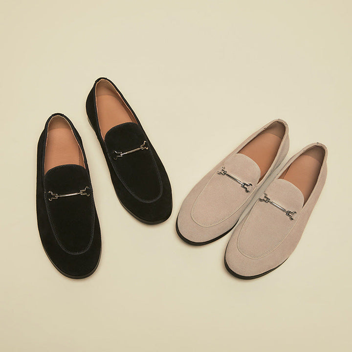 Heidi München | Leder Loafer mit Metall-Detail