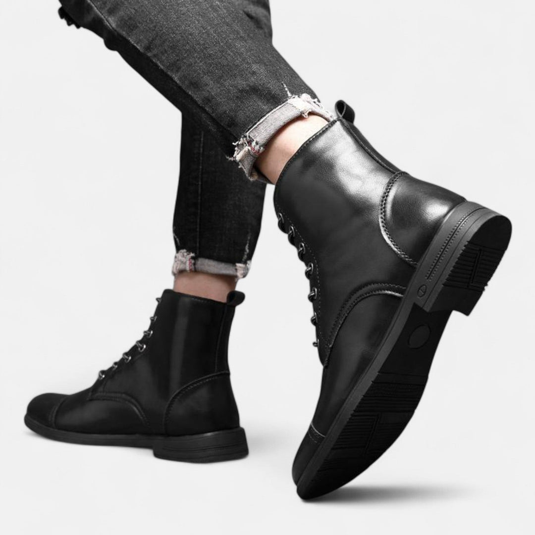 Herren Stiefel aus Kunstleder – Heidi München