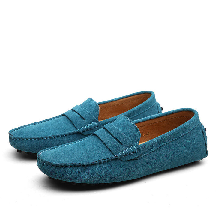 Heidi München | Nubukleder Loafer Herren Komfort