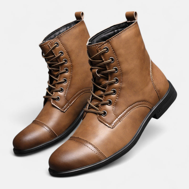 Herren Stiefel aus Kunstleder – Heidi München