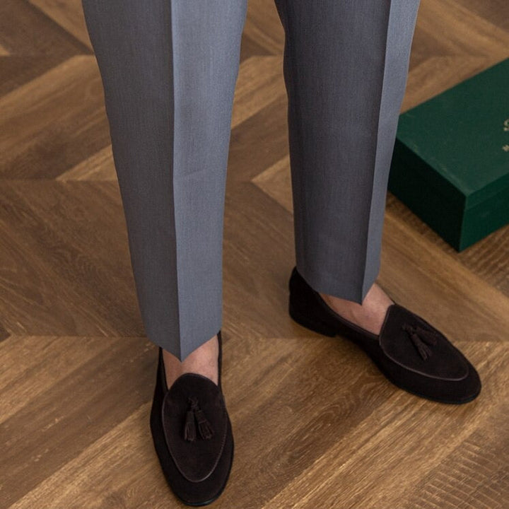 Ellis Herren Hose mit hoher Taille – Heidi München