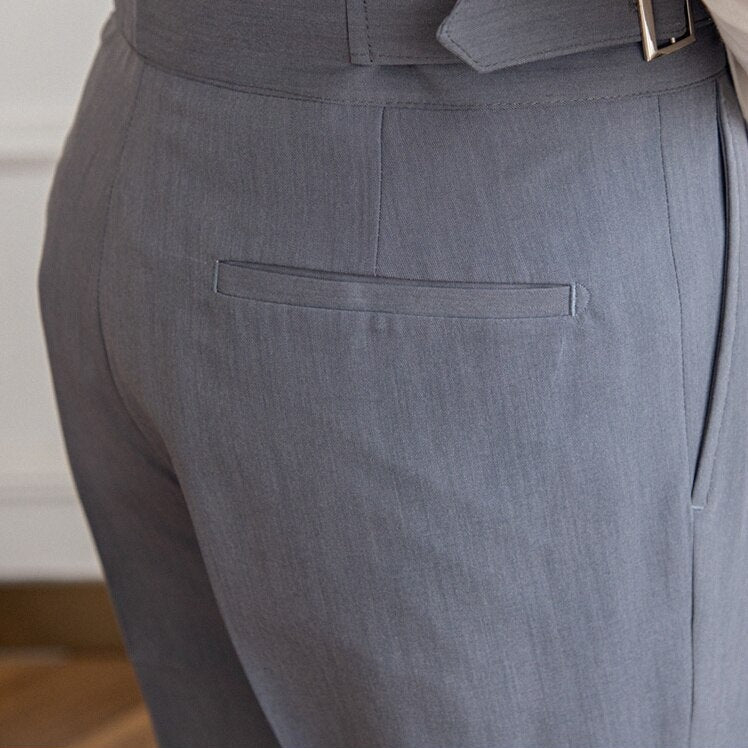 Ellis Herren Hose mit hoher Taille – Heidi München