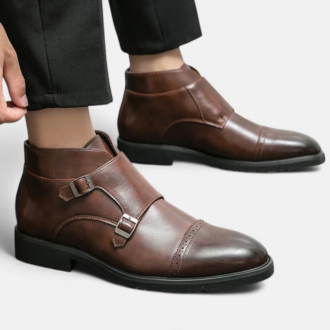 Herren Monk Strap Stiefeletten – Heidi München