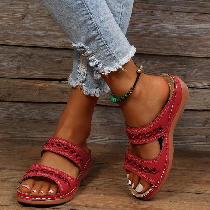 Gepolsterte Orthopädische Sandalen von Heidi München – Ansicht 7