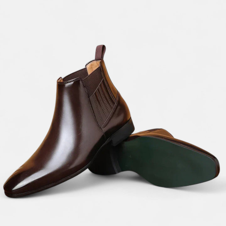Herren Stiefeletten Kunstleder – Heidi München