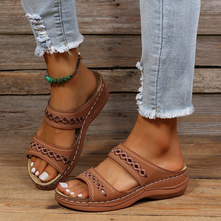 Gepolsterte Orthopädische Sandalen von Heidi München – Ansicht 9