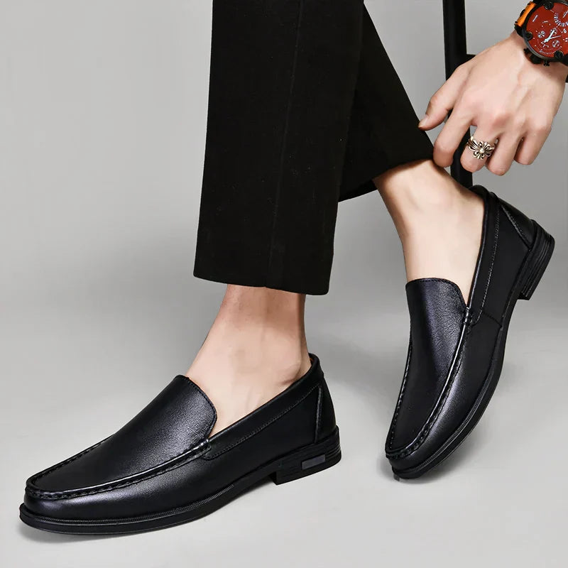 Herren Lederhalbschuhe – Heidi München